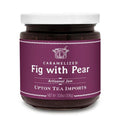 Caramelized Fig with Pear & Honey Jam